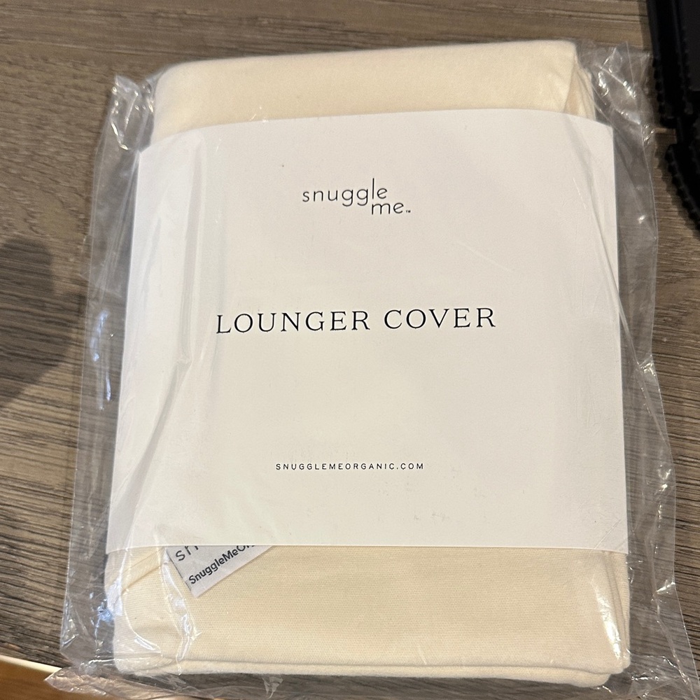 Cream Lounger Cover / snuggle me organic